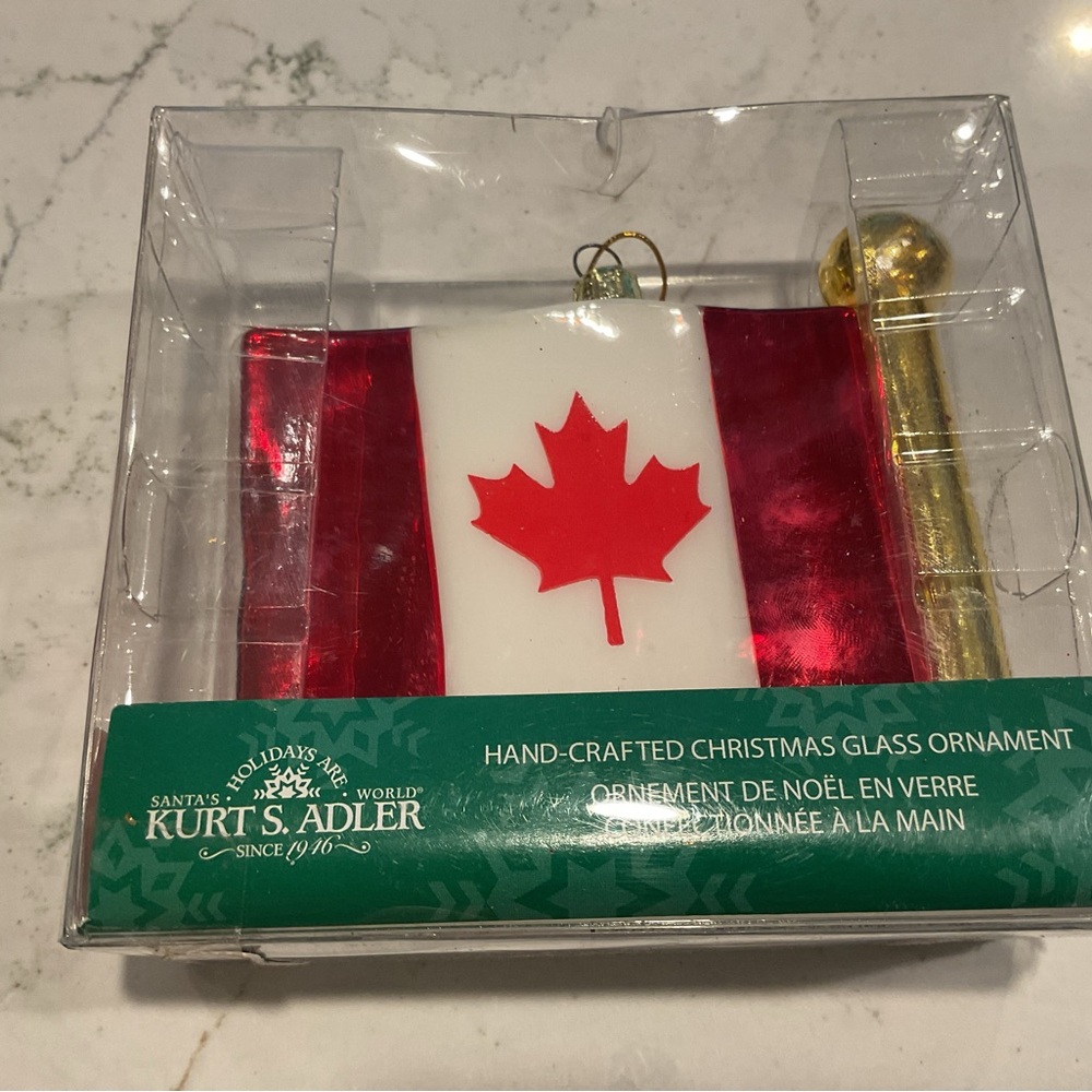 Kurt S. Adler Canadian Flag Ornament